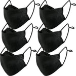 BASE CAMP 100% Cotton Reusable Cloth Face Masks with Filter Pocket