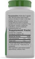 Nature's Way Ginger Root Capsules, 1100 mg, Vegan, Non-GMO, 240 Count