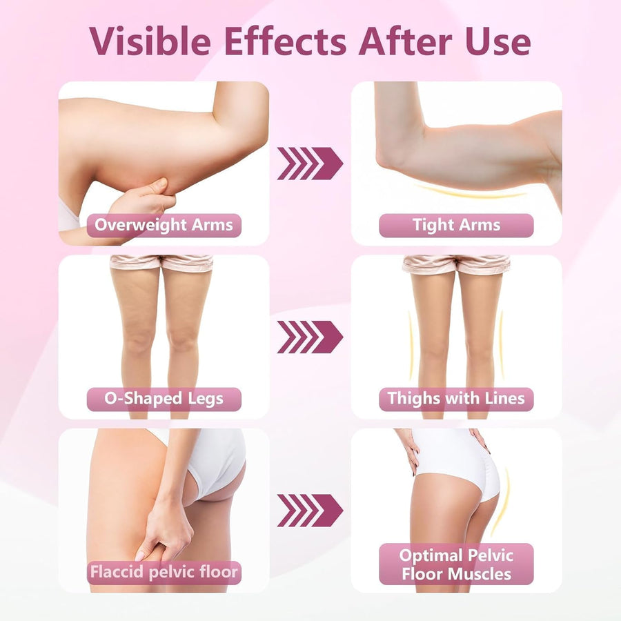 360° Adjustable Pelvic Floor Muscle Trainer with LED Display for Women