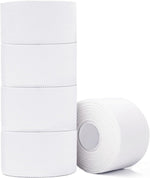 Athletic Tape,5 Pack White Sports Tape,Very Strong No Sticky Residue Wrist Ankle Tape for Gymnastics Boxing Lacrosse Climbing Hockey Bat