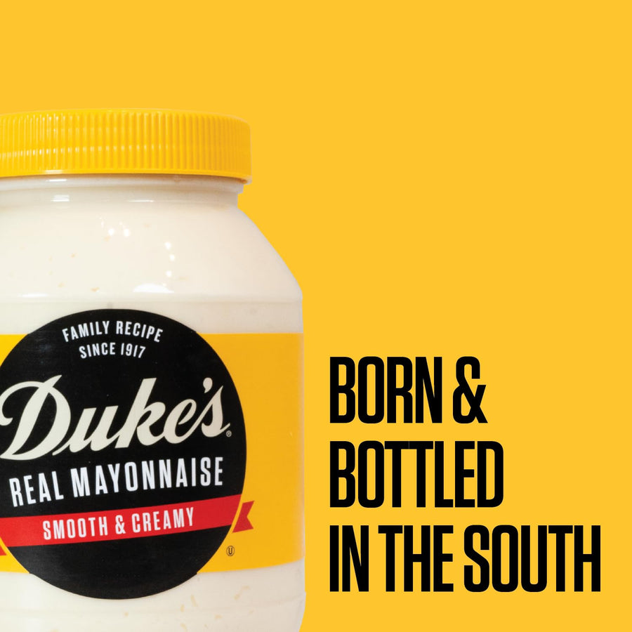 Duke’s Real Mayonnaise Jar – Original Smooth & Creamy Taste, 30 Ounce (Pack of 1)