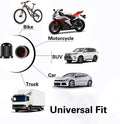 CKAuto 50 Pack Tire Valve Caps, Plastic Valve Stem Caps with O Rubber Seal, Universal Stem Covers for Cars, SUVs, Bike and Bicycle, Trucks, Motorcycles, Airtight Seal Dust Proof, Black 5 Dollar Item