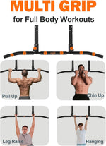 Fitarc Joist Mount Pull Up Bar - Heavy Duty Steel Ceiling Chin Up Rack for Home Gym