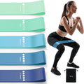 5-Pack Resistance Bands for Strength Training, Stretching, and Rehabilitation
