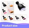 Car Interior Detailing Brush,Soft Bristle Cleaning Brush Car Detailing Brush Dusting Brush,Car Interior Cleaning Tool,Auto Detail Brush Car Dash Duster Brush (Black)