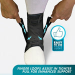 Med Spec ASO Ankle Stabilizer for Sprained Ankle and Peroneal Tendonitis