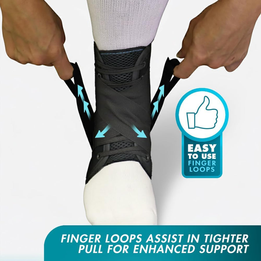 Med Spec ASO Ankle Stabilizer for Sprained Ankle and Peroneal Tendonitis