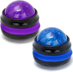 Coolrunner Manual Roller Massager, 2-Pack Handheld Self Massage Therapy Tool