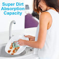 12PCS Double-Sided Microfiber Kitchen Towels, Reusable Cleaning Cloths 10x6