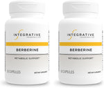 Integrative Therapeutics Berberine - Supports Metabolic Health & Cellular Energy Metabolism - Practitioner-Trusted Quality - Dairy-Free & Gluten-Free - 60 Capsules (60 Servings)