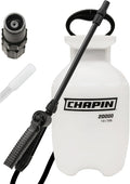 Chapin USA 20004 Pump Sprayer, 1 Gallon, Lawn and Garden, Hand Pressurized, Anti-Clog Filter, Adjustable Spray Nozzle, Spraying Plants, Watering, Weeds, Fertilizer and Pests, Translucent