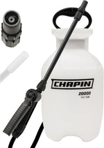 Chapin USA 20004 Pump Sprayer, 1 Gallon, Lawn and Garden, Hand Pressurized, Anti-Clog Filter, Adjustable Spray Nozzle, Spraying Plants, Watering, Weeds, Fertilizer and Pests, Translucent