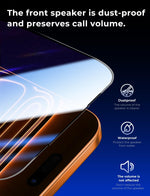 MAGIC JOHN 2 Pack for iPhone 17 Pro Max 6.9 inch Tempered Glass Screen Protector, Auto Dust-Elimination, Bubble Free, HD Clear, Easy Installation