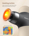 RENPHO Mini Thermal Massage Gun with Heat for Deep Tissue Percussion