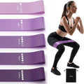 5-Pack Resistance Bands for Strength Training, Stretching, and Rehabilitation