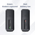 OW-2 Indoor Electric Mouse Trap 2 PCS, Instant Kill Rodent Zapper with Pet Safe Trigger, Black