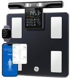 GE Smart Scale Body Weight Monitor with 8-Electrode Body Pod Fat Analysis