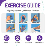 3-Pack Stress Balls for Adults - Hand Therapy, Finger Strengthening Exercises