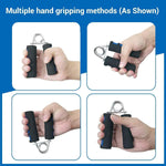 E-smartinlife Hand Grip Strengthener Set, Finger Gripper for Increasing Wrist, Forearm & Finger Strength