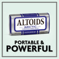 ALTOIDS Arctic Peppermint Breath Mints - Altoids Hard Candy Bulk, Sugar Free Mints 1.2 oz Tin, Pack of 8