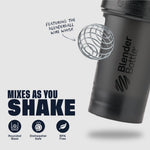 BlenderBottle Classic V2 Shaker Bottle, 28oz (2 Pack), Black & Navy