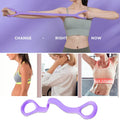 Figure 8 Fitness Resistance Band for Arm, Back & Shoulder Workout - Stretching & Physical Therapy