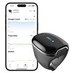 Wellue O2Ring-S Oxygen Monitor with Bluetooth Pulse Oximeter