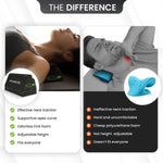 Lumia Wellness Cervical Orthotic Traction Block, Firm, Spinal Alignment Device