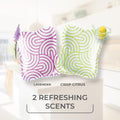O-Cedar PACS Hard Floor Cleaner, Lavender Scent 10 Count (1-Pack) | Made with Naturally-Derived Ingredients | Safe to Use on All Hard Floors | Perfect for Mop Buckets