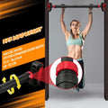 Adjustable Pull Up Bar for Doorway - 440lb Capacity, No Screws, Level Meter