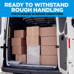 Scotch Heavy Duty Shipping Packaging Tape, 1.88" x 27.7 yd, Great for Packing, Shipping & Moving, Clear, 1 Dispensered Roll (142L)