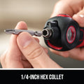 SKIL Twist 2.0 Rechargeable 4V Screwdriver with Pivoting Head, Torque Setting, USB-C Charging Cable, 28 PC Bit Set & Carrying Case- SD5619-02