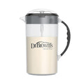 Dr. Brown's Baby Formula Mixing Pitcher with Adjustable Stopper, Locking Lid & No Drip Spout, Black, BPA Free, 36oz, 1 Pack