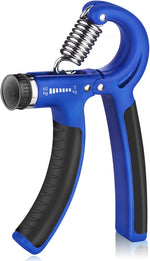 AIXPI Grip Strength Trainer - Adjustable 11-132 lbs Resistance, Forearm Exerciser for Muscle Building & Injury Recovery