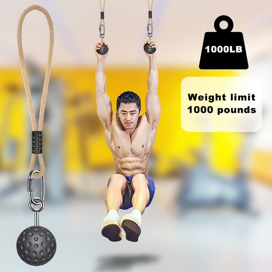 SELEWARE Non-Slip Pull Up Power Balls for Strength Training and Forearm Exercise