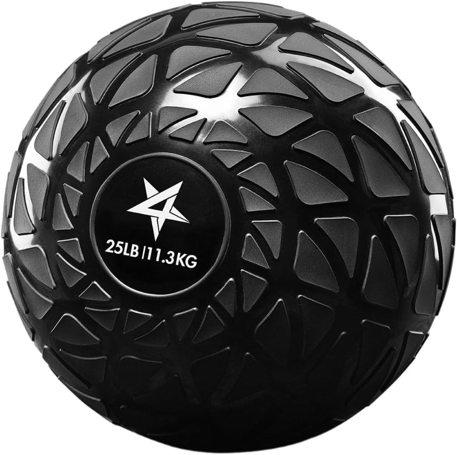 Yes4All Weighted Slam Balls - Durable PVC Sand-Filled Workout Balls 10-40 lbs