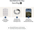 Oura Ring 4 - Silver - Size 9 - Sleep, Activity, Women’s Health, AI Advisor, Up to 8 Days of Battery Life, Size Before You Buy, Android & iOS Compatible