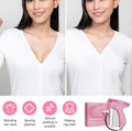 Stitch Gun for Clothes Stitchy Tagging Gun for Clothing Stitchy Quick Clothing Fixer -Includes 1,000 Black Fasteners & 1,000 White Fasteners & 6 Needles(hotpink+White)