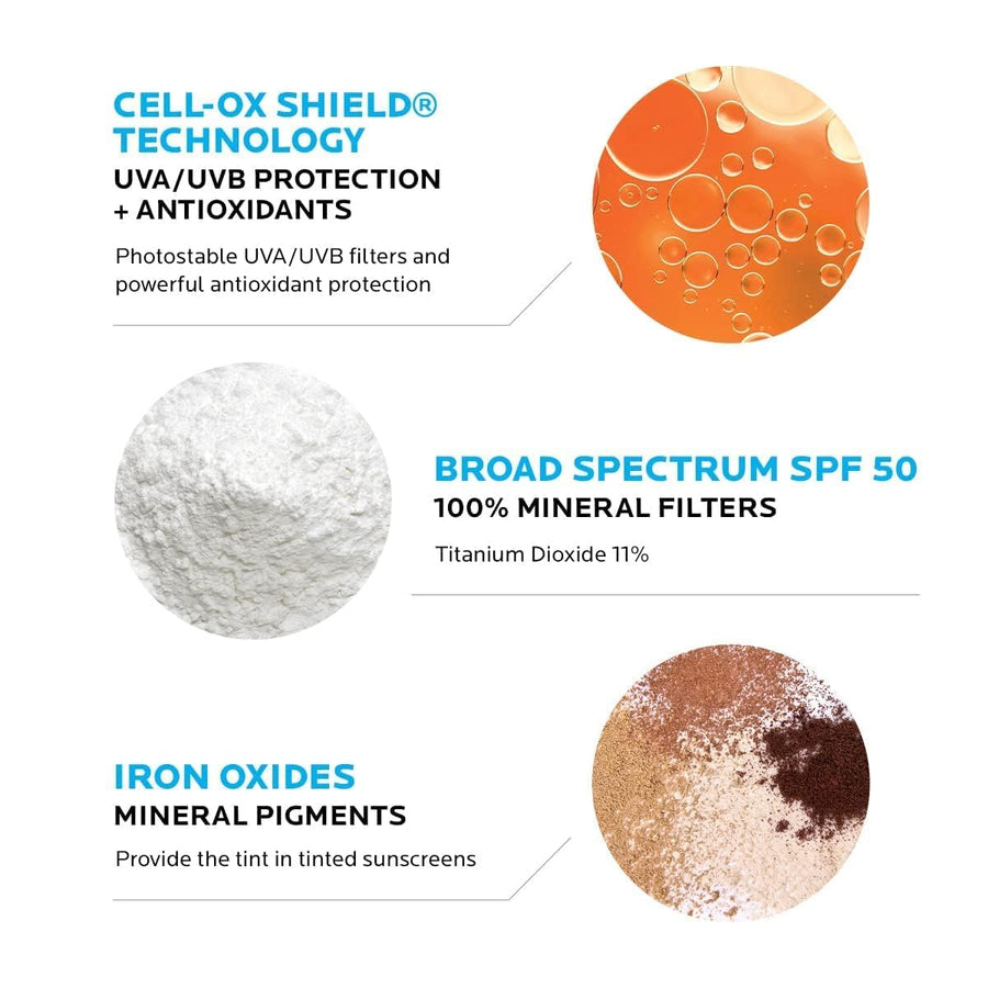 La Roche-Posay Anthelios Sunscreen SPF 50, Ultra-Light Fluid Broad Spectrum SPF 50, Face Sunscreen with Titanium Dioxide Mineral, Lightweight & Fast-Absorbing, Oil-Free, Matte Finish