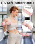 YOTTOY Adjustable Dumbbell Set, 4-in-1 Hand Weights for Home Gym, 2-5 lbs Each