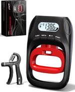 Grip Strength Tester & Trainer - 400lbs Capacity, Adjustable Resistance