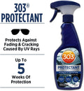 303 Products Automotive Protectant Spray - Helps Prevent Fading & Cracking, Repels Dust, Lint & Staining, Superior UV Protection & Restores Lost Color, Exterior & Interior Car Cleaning Supplies 16oz