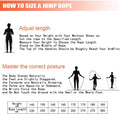 Redify Jump Rope,Jump Ropes for Fitness for Women Men and Kids,Speed Jumping Rope for Workout with Ball Bearings,Adjustable Skipping Rope for Exercise&Slim Body at Home School Gym