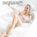 Fishent Loofah Bath Sponge Shower Loofahs, 4 Pack Soft Loofa Exfoliating Body Scrubber Mesh Shower Puff Pouf Ball Luffa for Men and Women(50g/pcs)