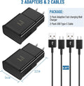 Phone Charger Android,Samsung Charger Fast Charging Cord Type C with USB C Charge Cable 6.6Ft for Samsung Galaxy S25/S24/S23/S22/S21/S20/S10/S10 Plus/S10E/S9/S8/S21Ultra/S22+/S22 Ultra/Note 8/9/10/20