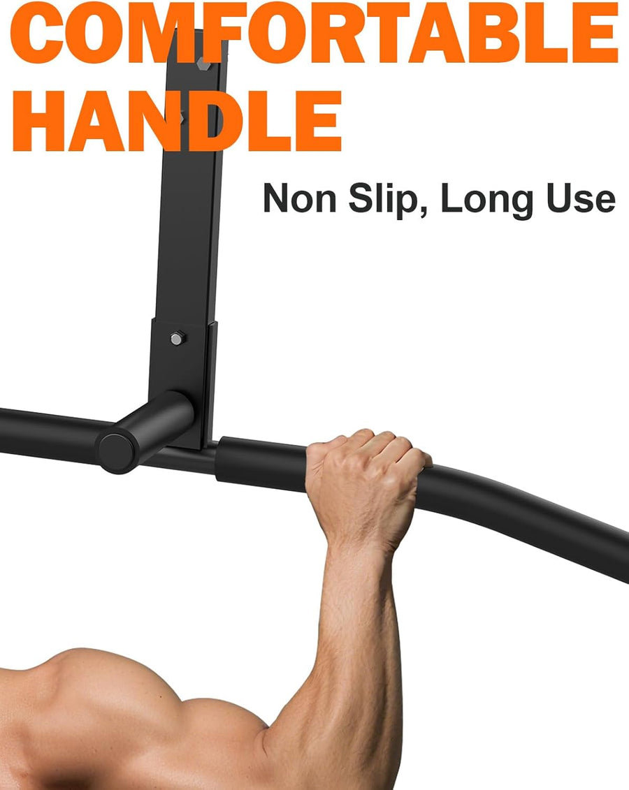 Fitarc Joist Mount Pull Up Bar - Heavy Duty Steel Ceiling Chin Up Rack for Home Gym