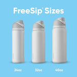 Owala FreeSip Insulated Stainless Steel Water Bottle with Straw, BPA-Free Sports Water Bottle, Great for Travel, 24 Oz, Camo Cool