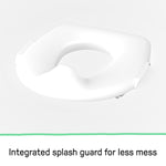 Summer Infant by Ingenuity My Size Potty Pro in White, Toddler Potty Training Toilet, Lifelike Flushing Sound, for Ages 18 Months+, Up to 50 Pounds