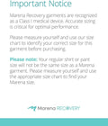 MARENA FBS2 Stage 2 Knee Length Zipperless Girdle with Suspenders Tummy Control