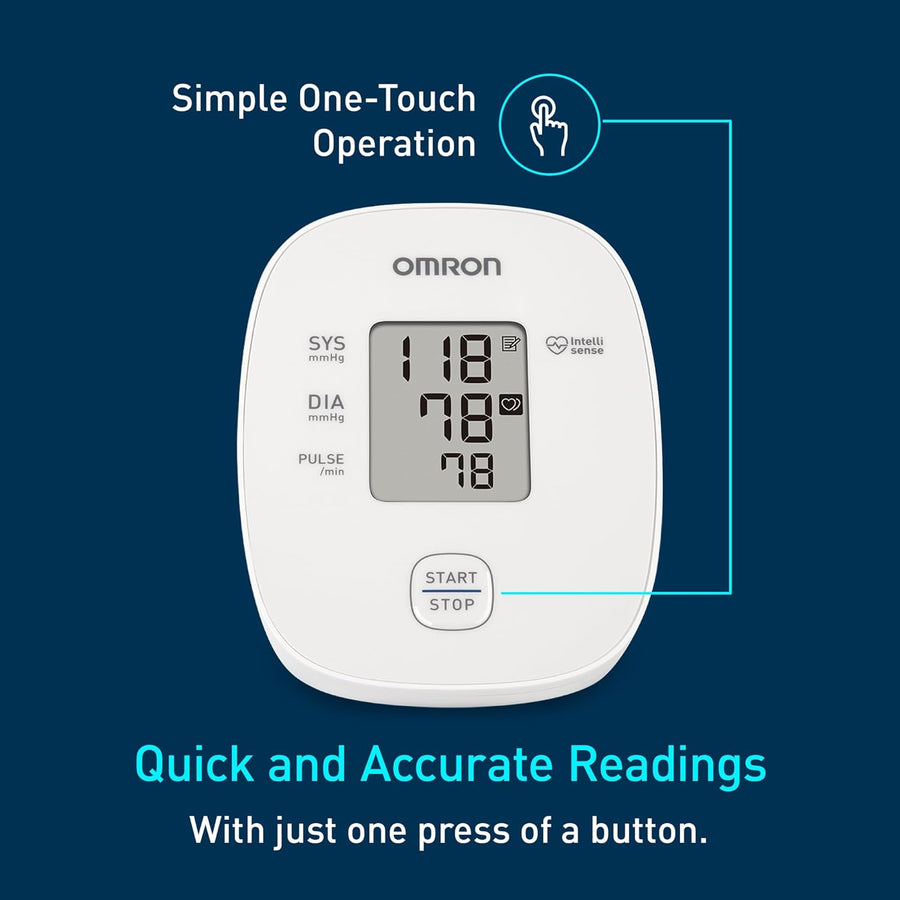OMRON Iron Upper Arm Blood Pressure Monitor for Home Use